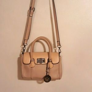 Christian Lacroix beige/tan purse handbag crossbody